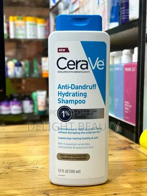 Cerave Hydrating Anti Dandruff Shampoo