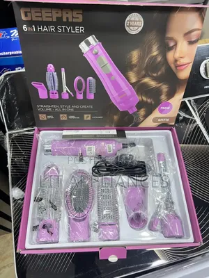 Geepas 6in1 Hairstyler, 2years Warranty,750w