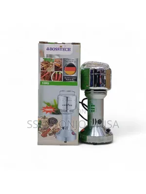 Bosstech Electric Grinder – 1000w, 150g Stainless Steel Coffee Spice