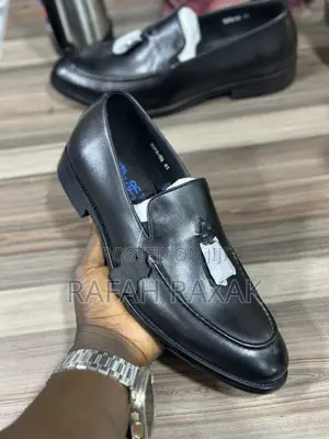 Original Men’S Black Franco Banetti Leather Loafers