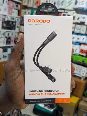 Porodo Type -C Connector Audio and Charge Adapter