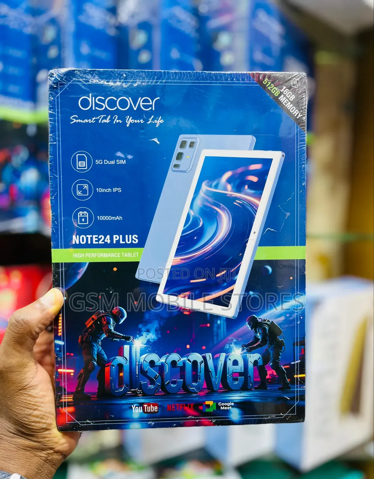 New Discover Note 22 Plus 512 GB Blue