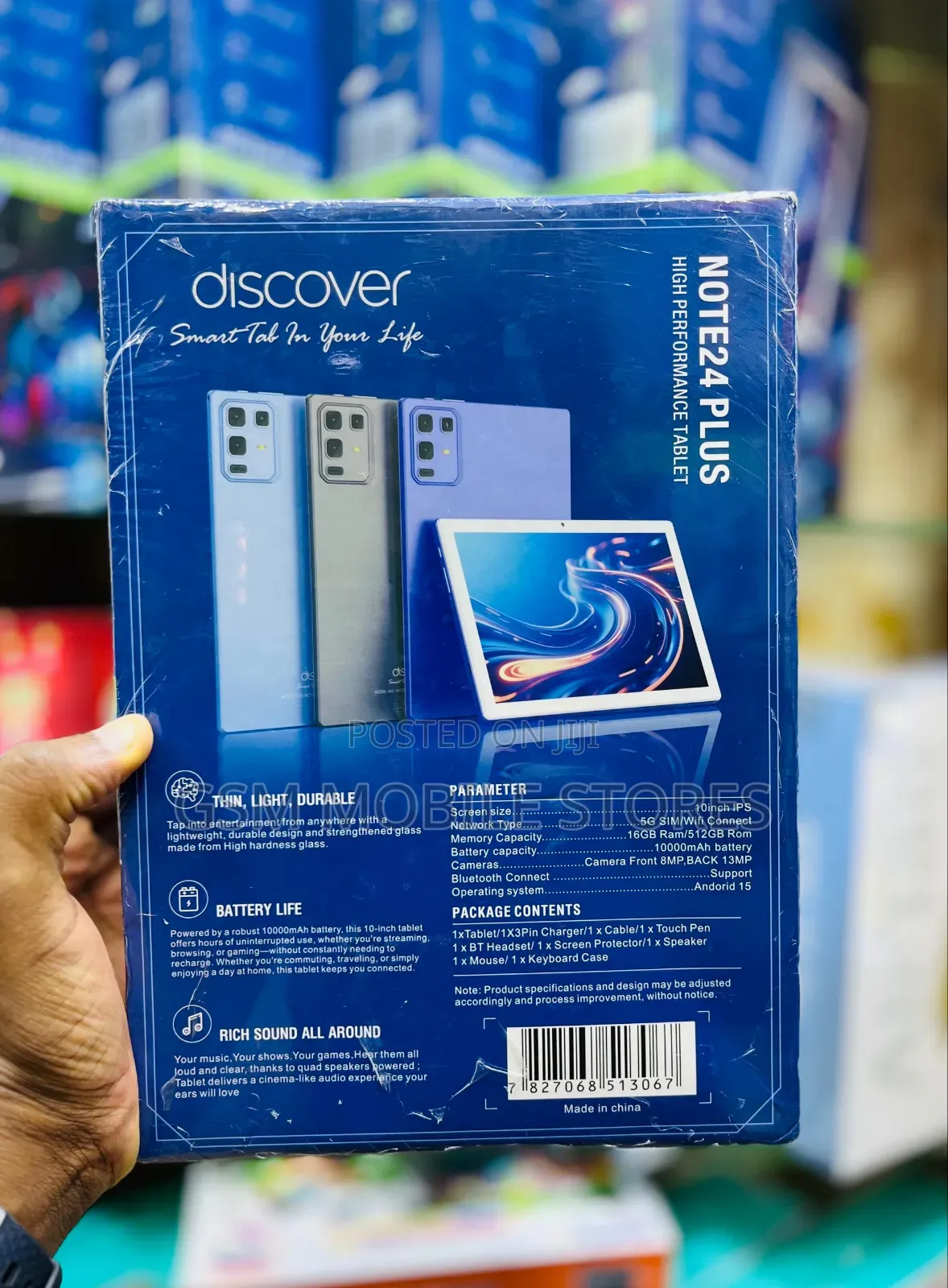 New Discover Note 22 Plus 512 GB Blue