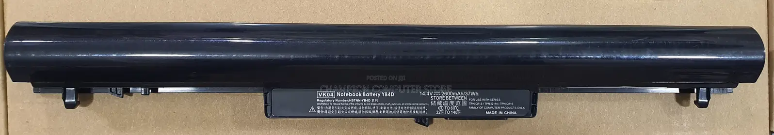 Hp Vk04 for Pavilion Sleekbook 14 15, Touchsmart 14 15 Series, H4q45aa