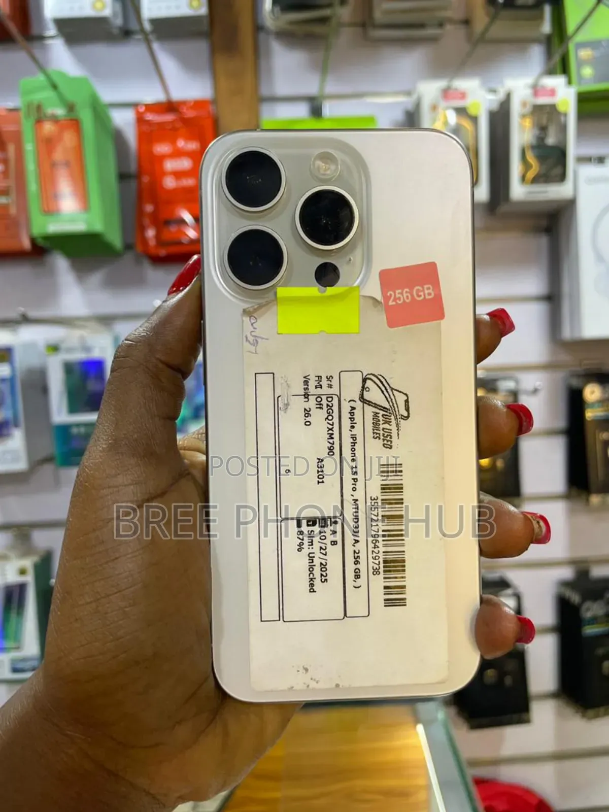Apple iPhone 15 Pro 256 GB White