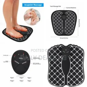 Ems Foot Massager, Portable Electric Foot Massage Mat