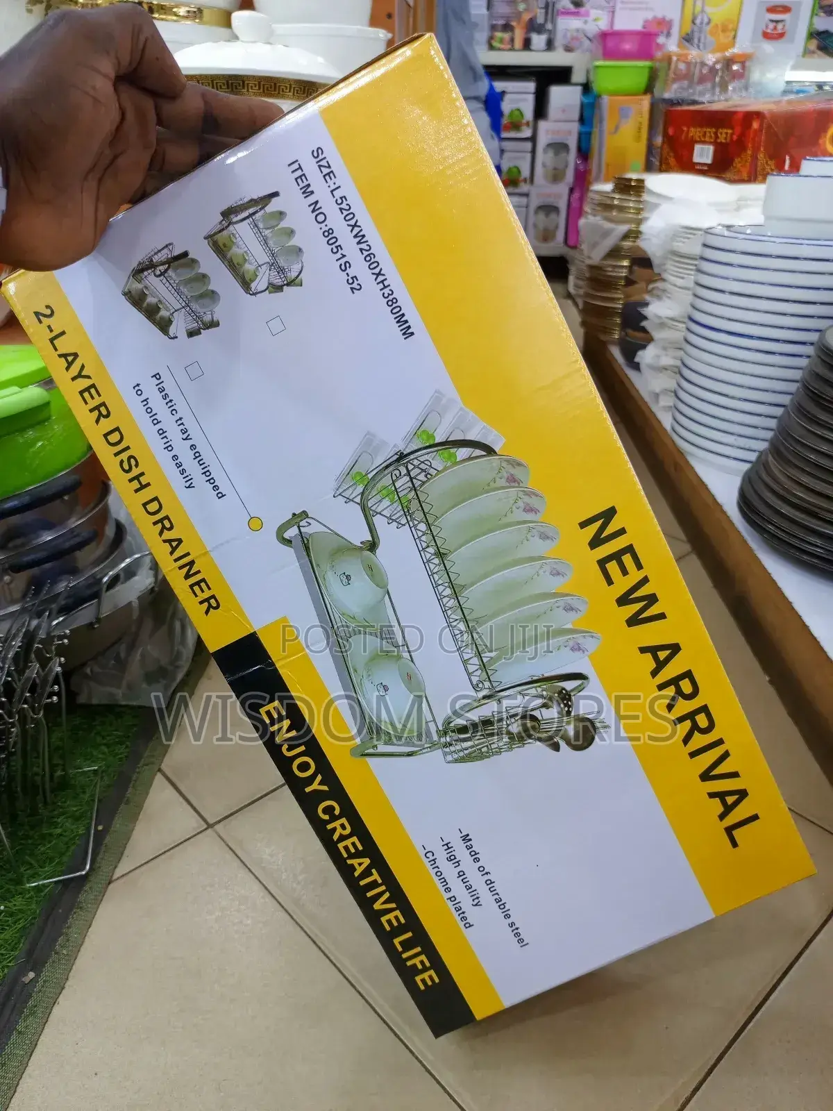 2-Layer Dish Drainer.