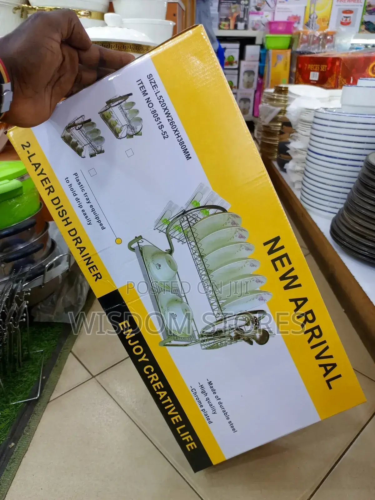2-Layer Dish Drainer.