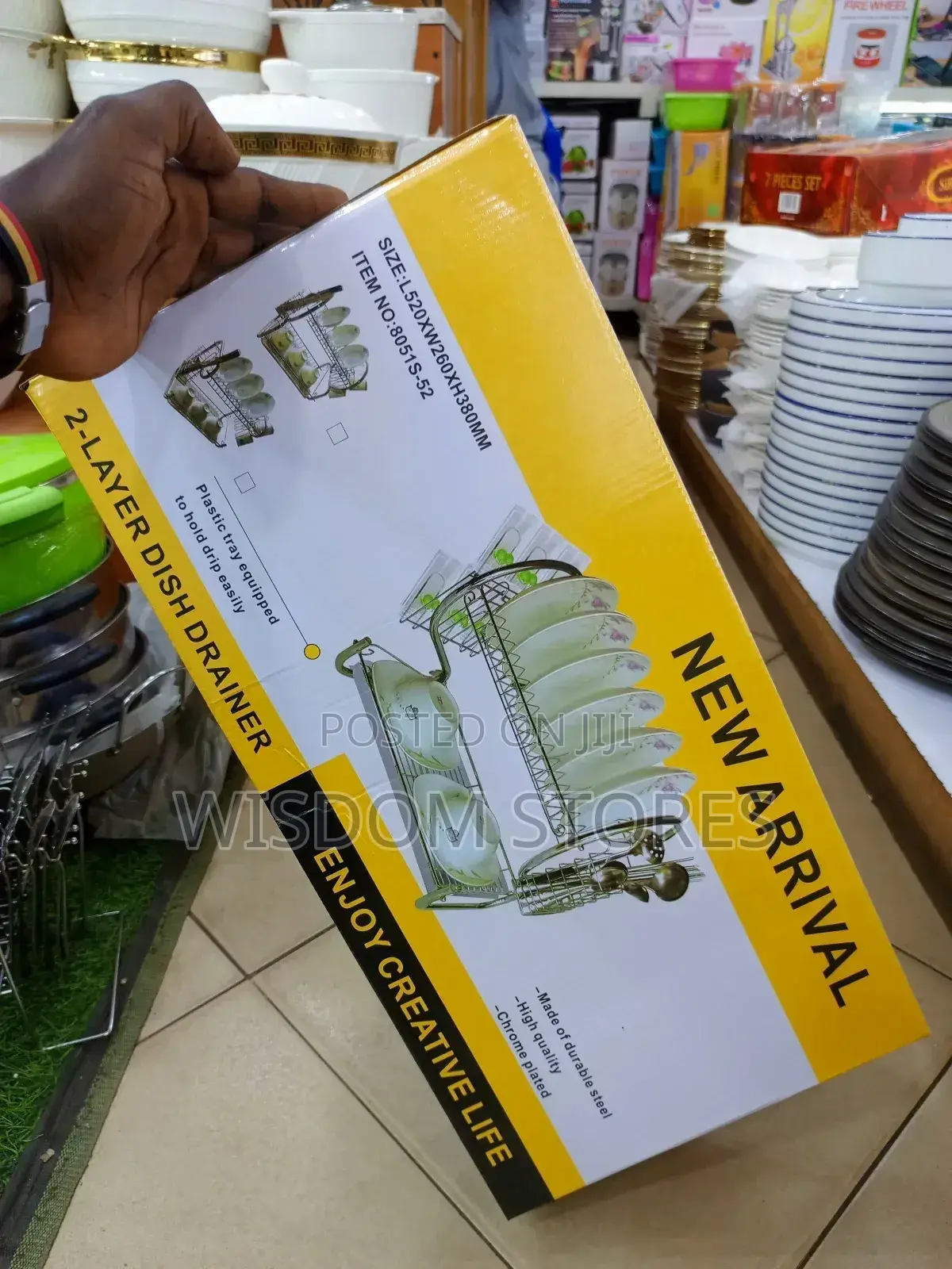 2-Layer Dish Drainer.
