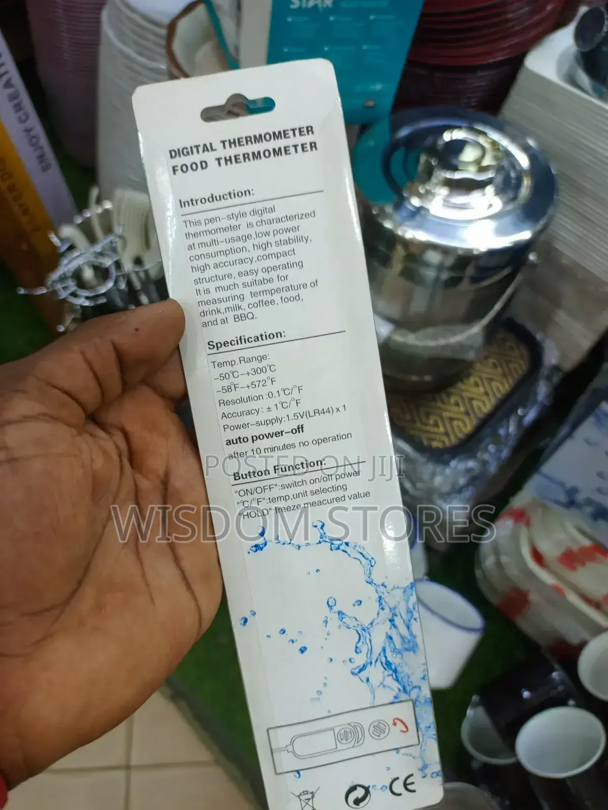 Digital Meat Thermometer for BBQ Grill Cooking