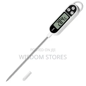 Digital Food Thermometer With LCD Display