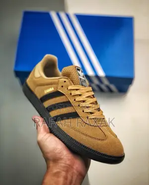 Original Brown Suede Adidas Samba Adv “Cardboard” Sneakers