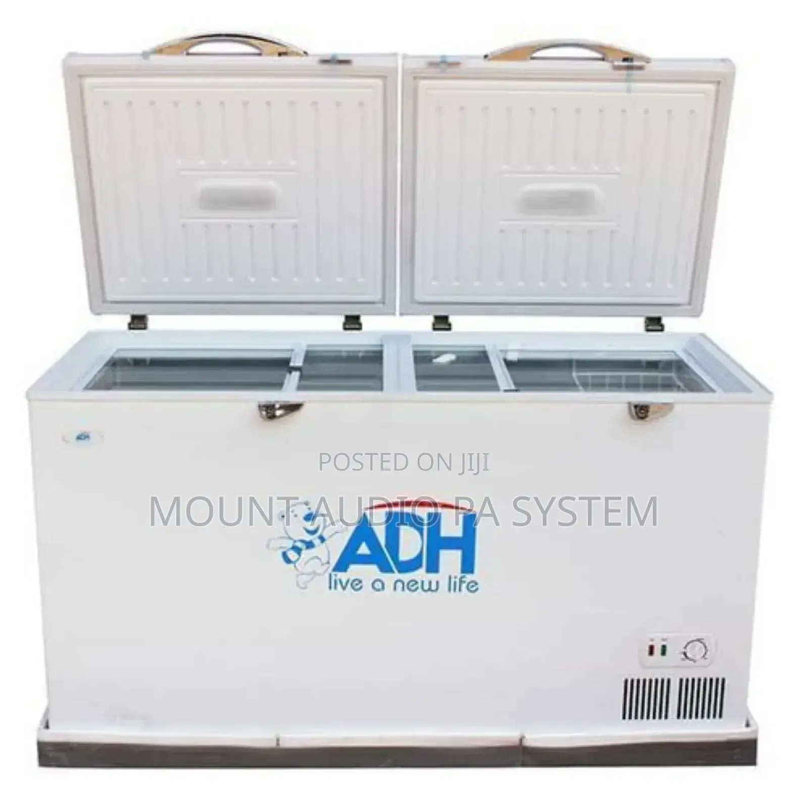 Adh Chest Freezer 600l Double Door.