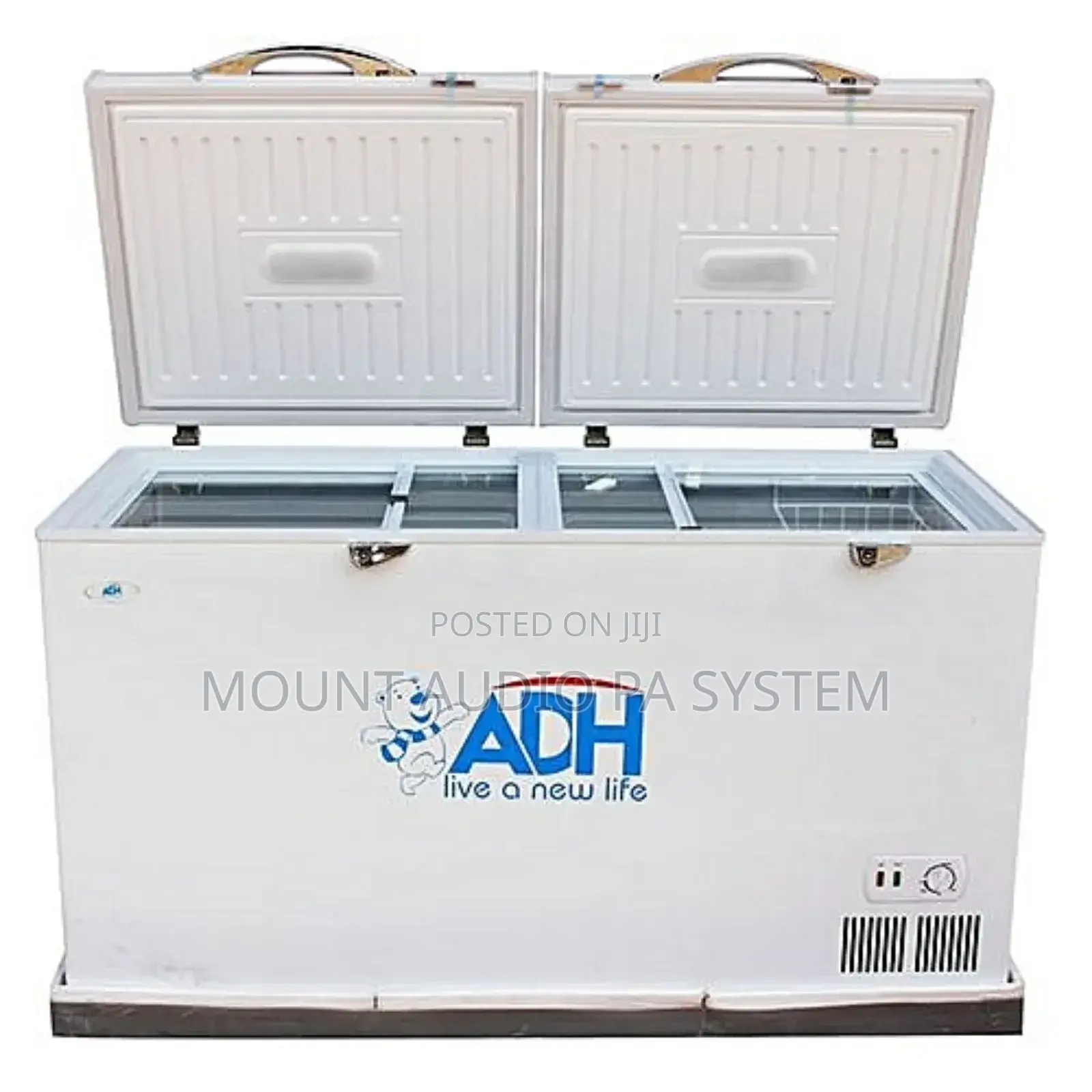 Adh Chest Freezer 600l Double Door.