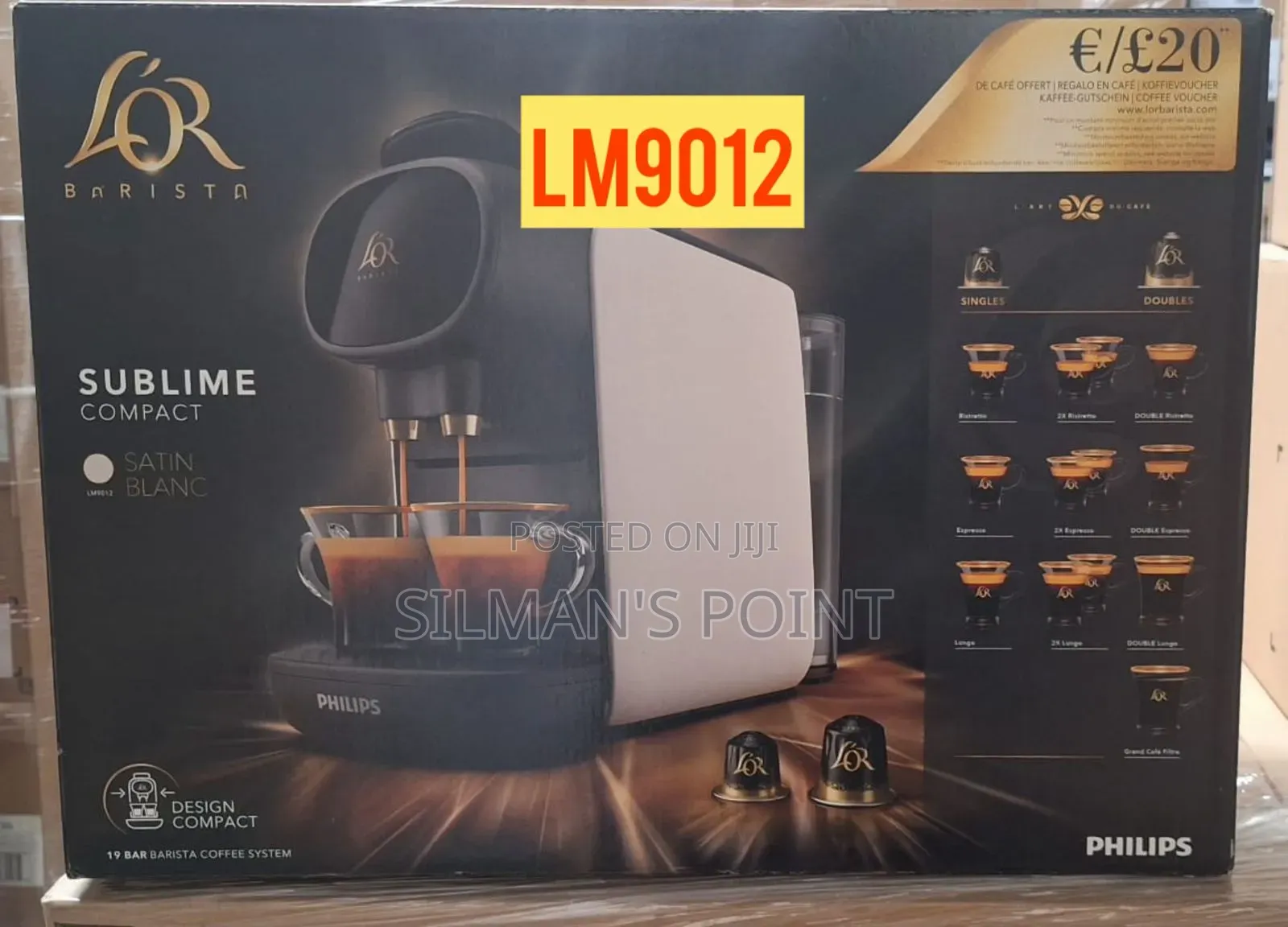 Philips Lor Barista Sublime Compact Machine