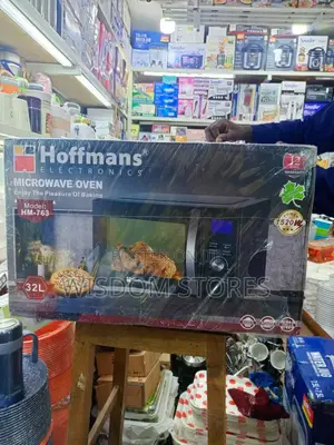 Hoffmans Electronics Microwave Oven, Specifically Model Hm-763.