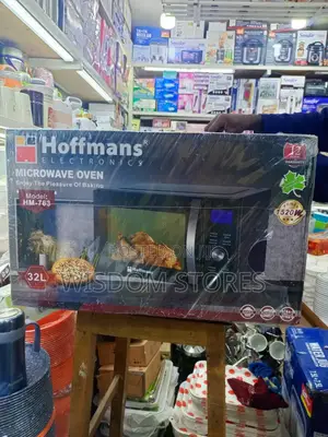Hoffmans Electronics Microwave Oven, Specifically Model Hm-763.