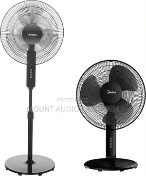 Medae Convertible Pedestal Stand Fan With SQD Motor.