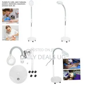 74 Led Magnifying Floor Lamp With Analyzing With Stand For Salons