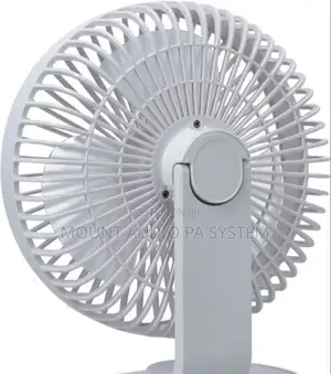 Geepas 8" Rechargeable Fan With Night Light.