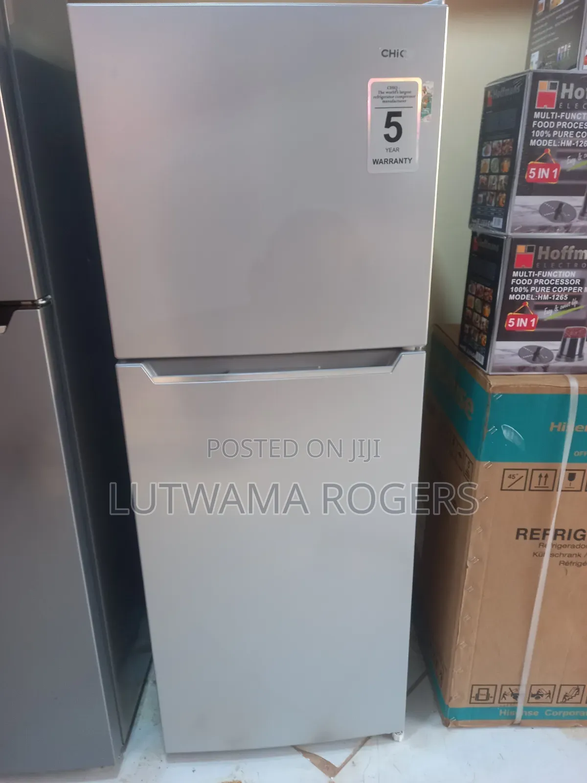 Chiq 260ltrs Double Door Fridge