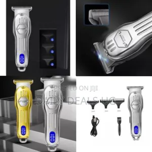 Shinon LCD Trimmer Electric Hair Clipper Usb Rechargeable Carving