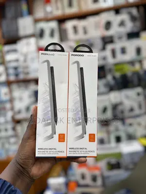 Porodo Magnetic Stylus Pen for Apple iPad 2018-2025 in Black,