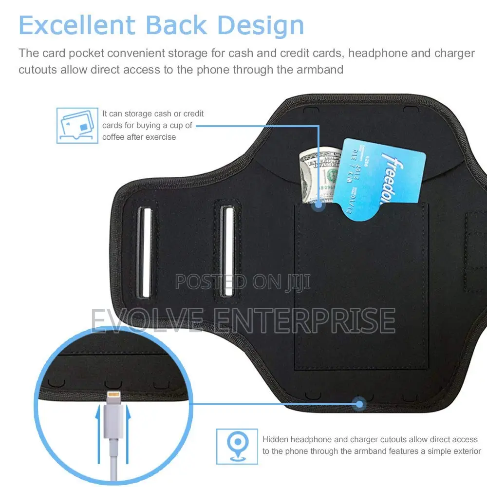 Gym Running Workouts Arm Band For iPhone