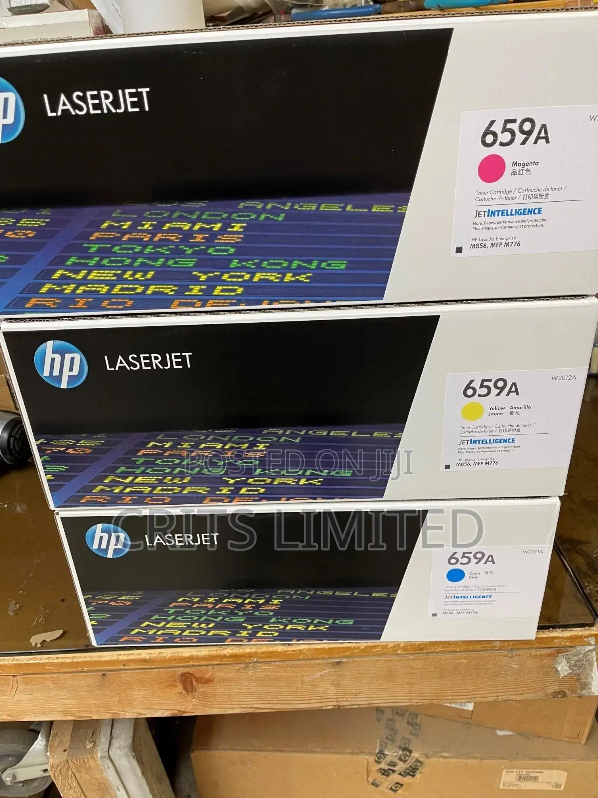 Hp 659a Set|4-Pack Original Toner Combo