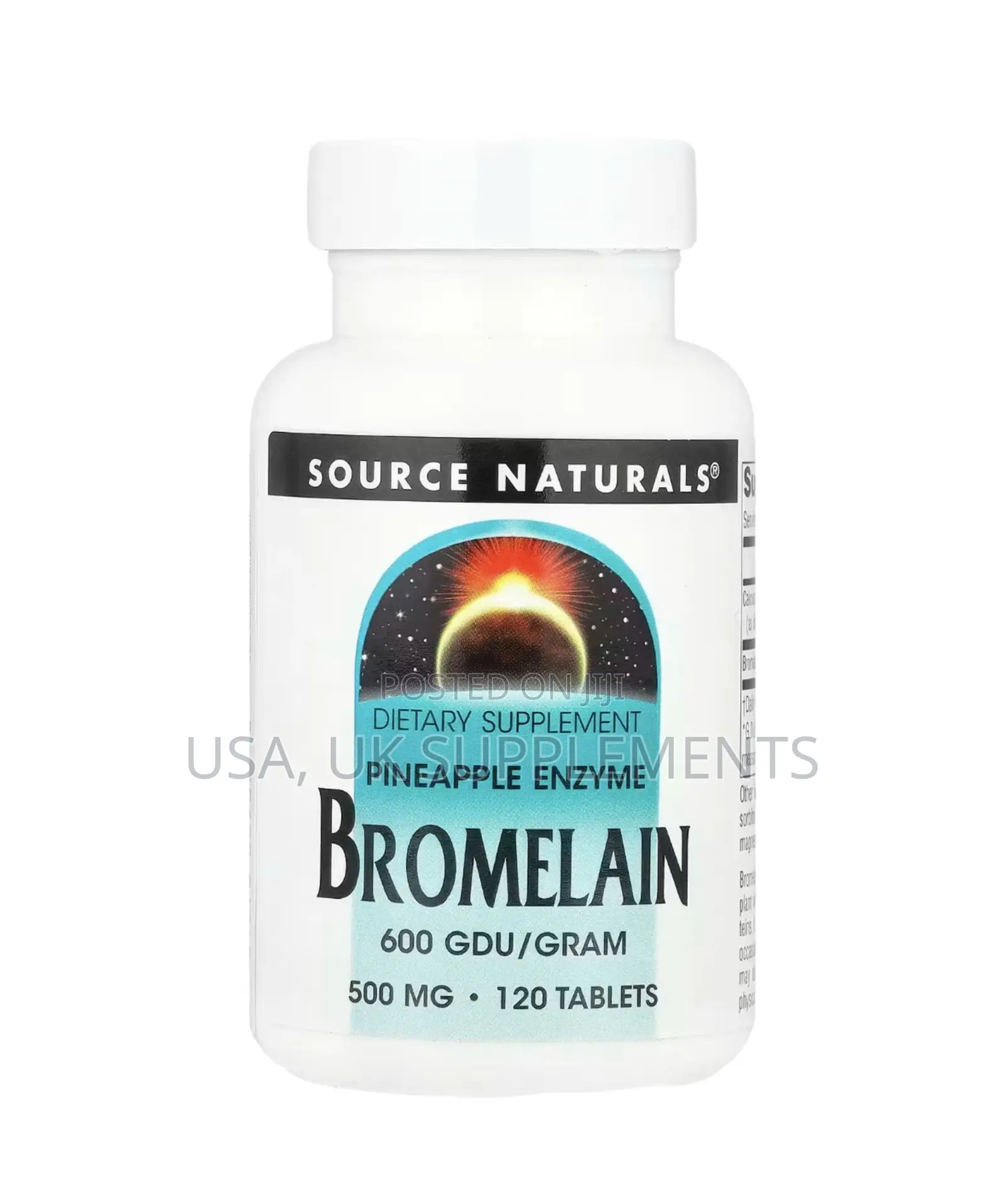 Source Naturals 500mg Bromelain 120tablets