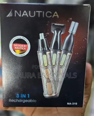 Nautica 3-in-1 Rechargeable Professional Hair Trimmer