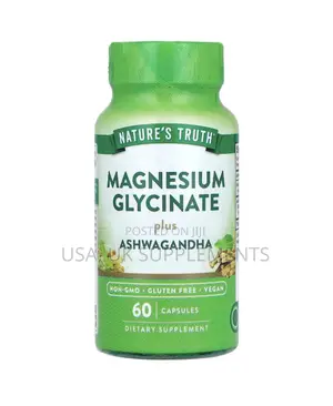 Nature’S Truth Magnesium Glycinate + Ashwagandha 60capsules