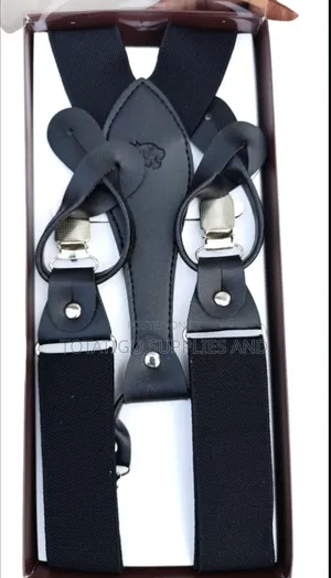 Suspenders Single Strap Original- Black