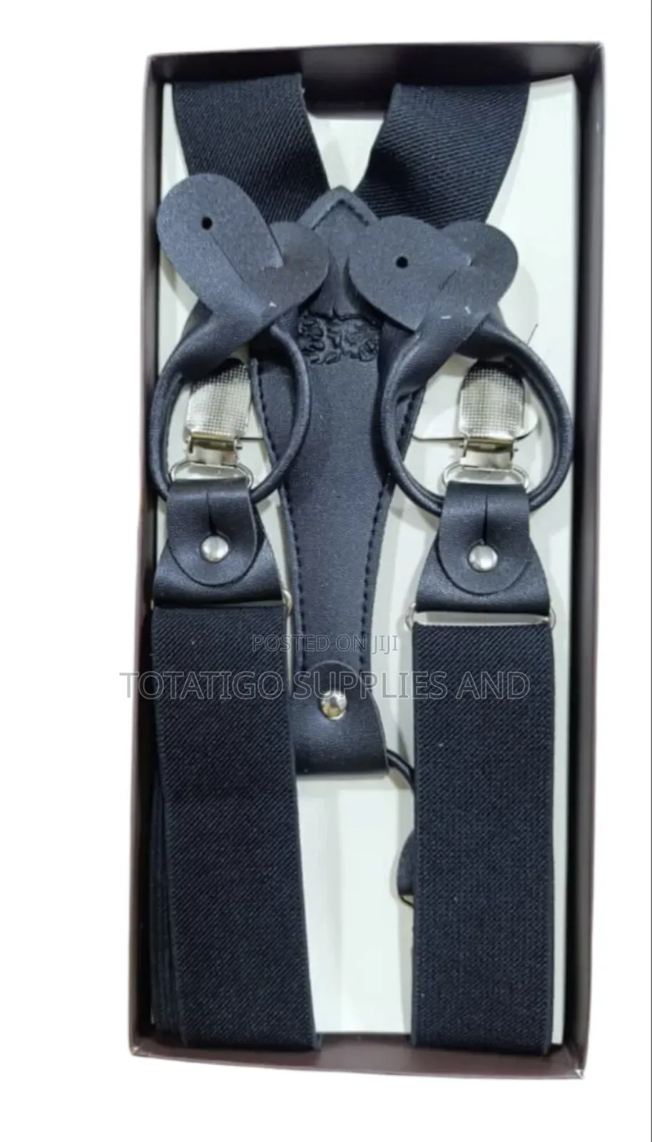 Suspenders Single Strap Original- Black
