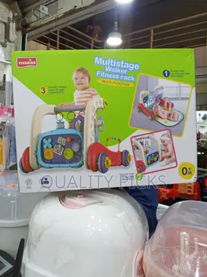 Multistage Multifunction Baby Walker Fitness Rack.