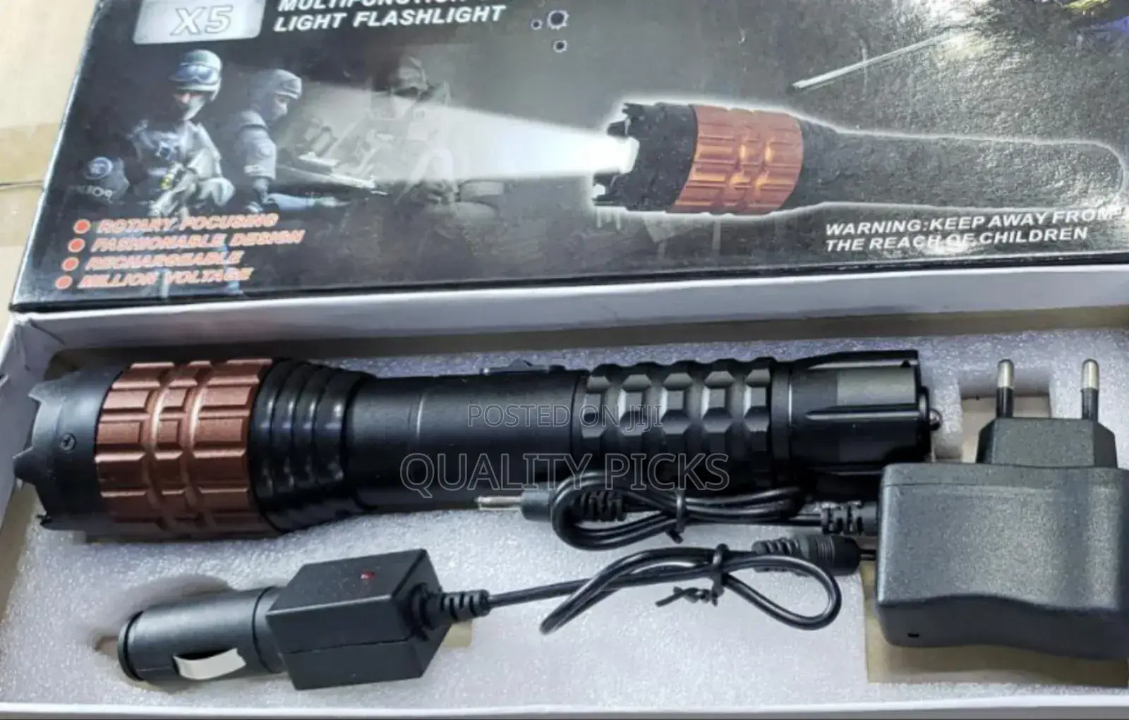 X5 Multifunction Dimming Light Flashlight
