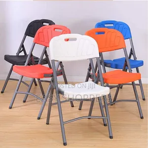 Durable and Portable Folding Chair - Multicolor