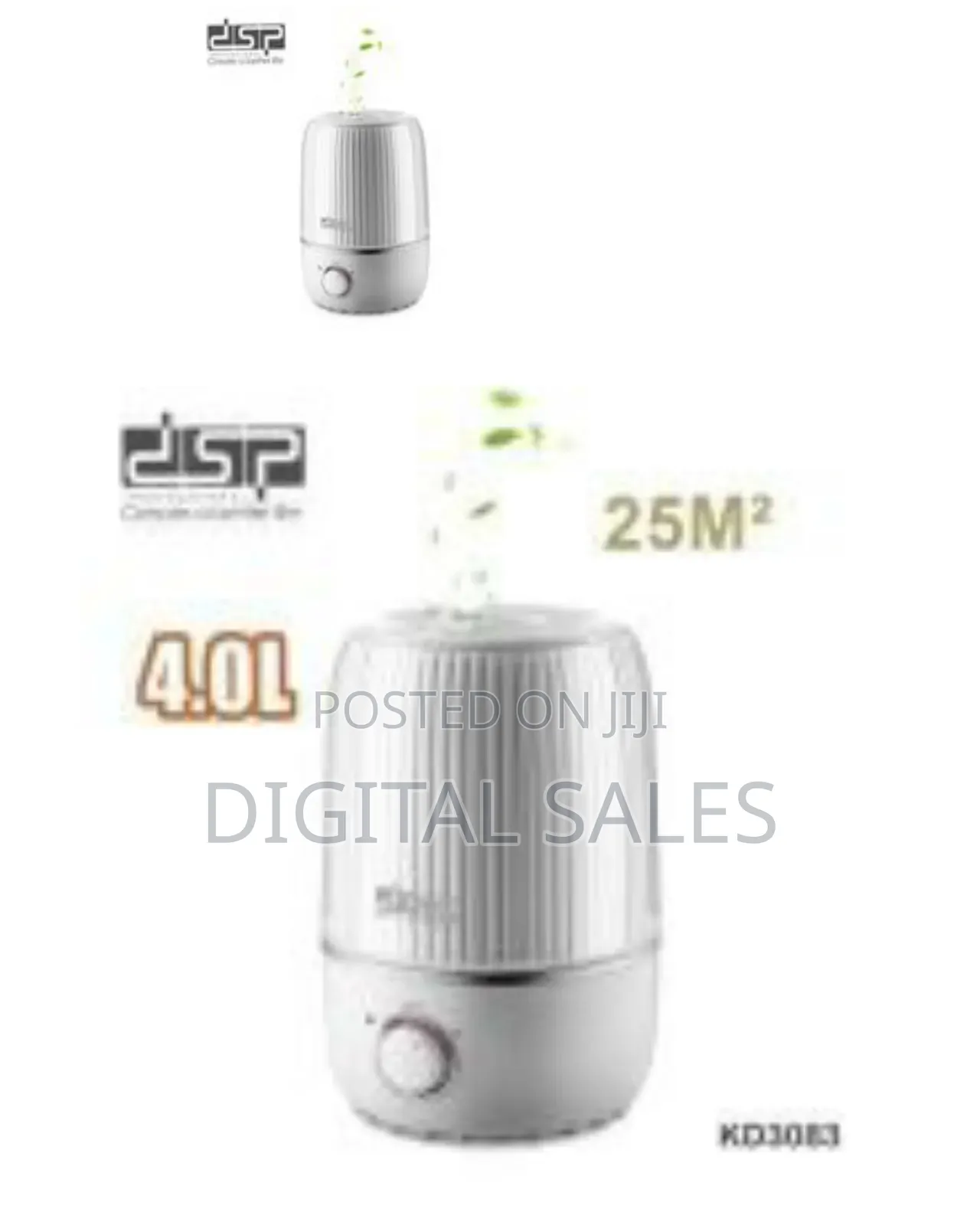 DSP Ultrasonic Air Humidifier Manual Essential Oil Aroma Diffuser