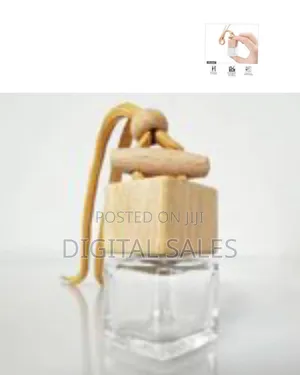Car Hanging Perfume Diffuser Bottles Refillable Bottles Beech Cap