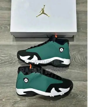 Original Nike Air Jordan 14 Retro “Deep Forest Green” Sneakers