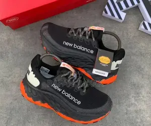 New Balance Fresh Foam X Trail Black/Orange Men’S Running Sneakers