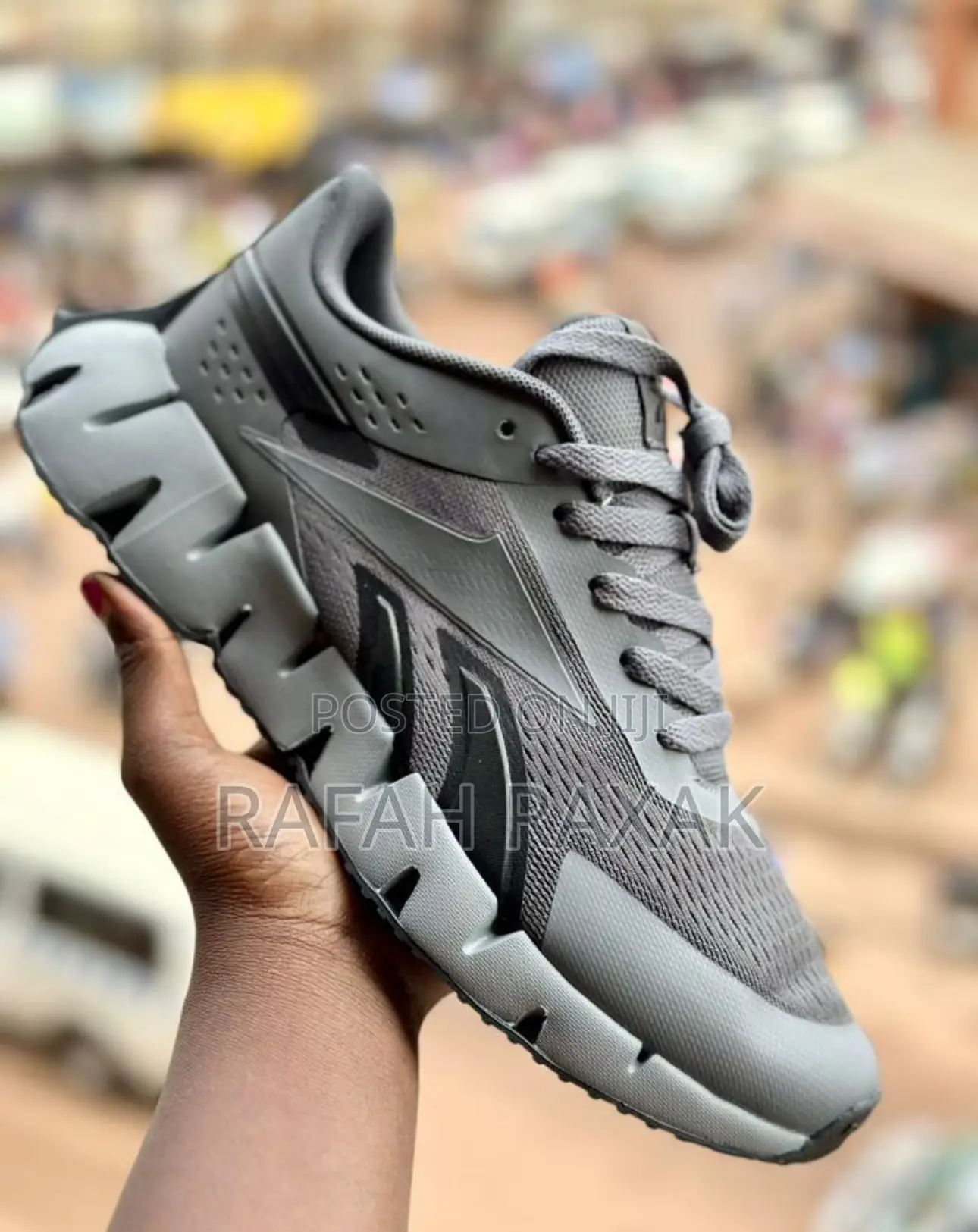 Original Grey Reebok Zig Dynamica 2.0 Men’S Running Sneakers