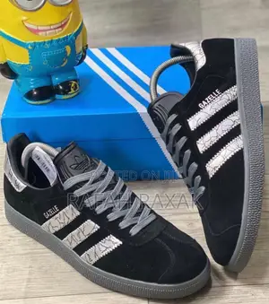 Original Adidas Gazelle X Star Wars “Darksaber” Suede Sneakers