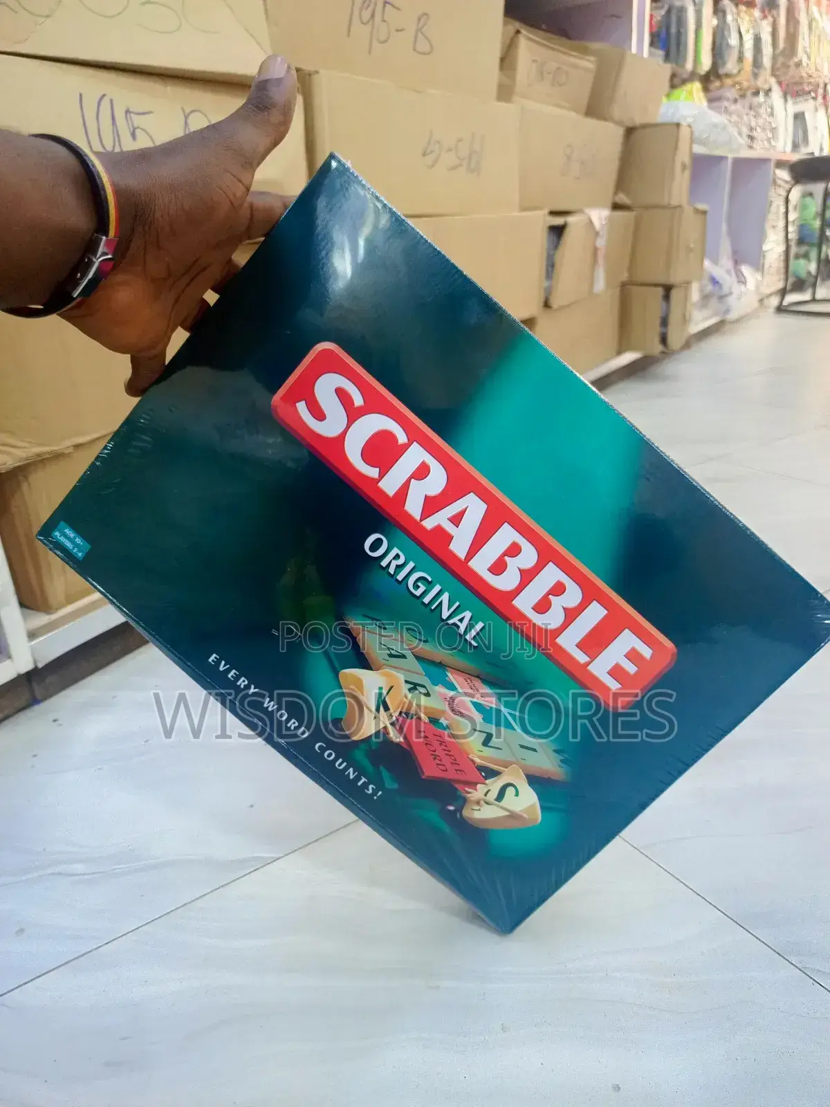 Scrabble Board Game.