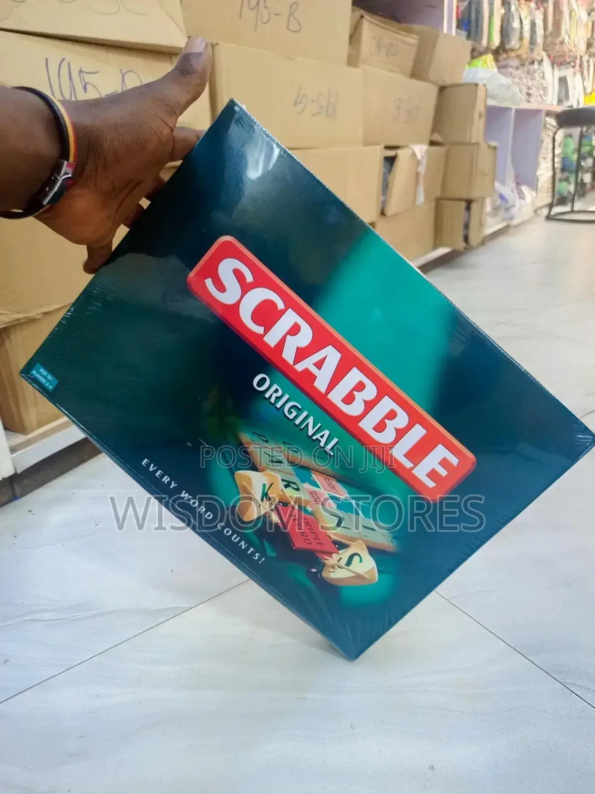 Scrabble Board Game.