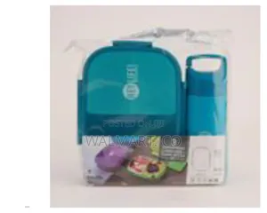 3 Compartment Lunch Box With Bottle 350ml