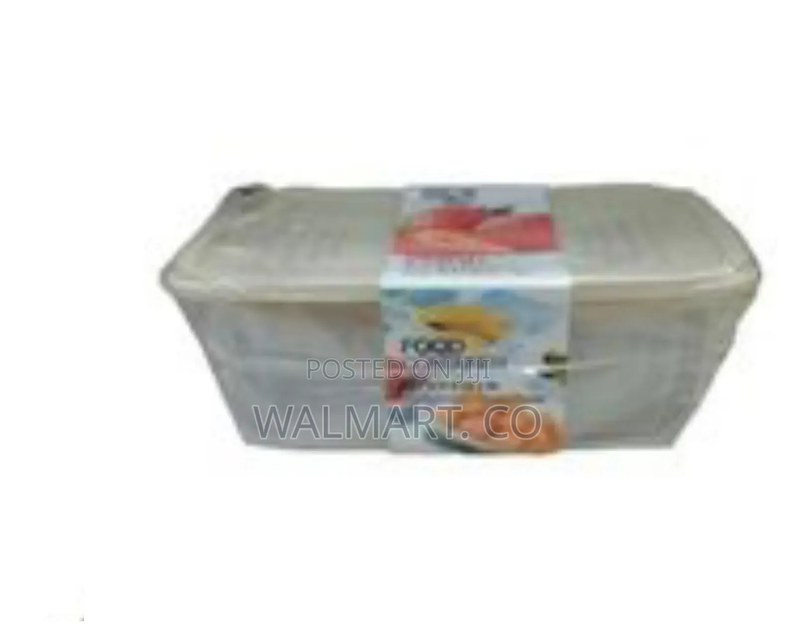 4 Piece Food Storage Container Tins With Lids