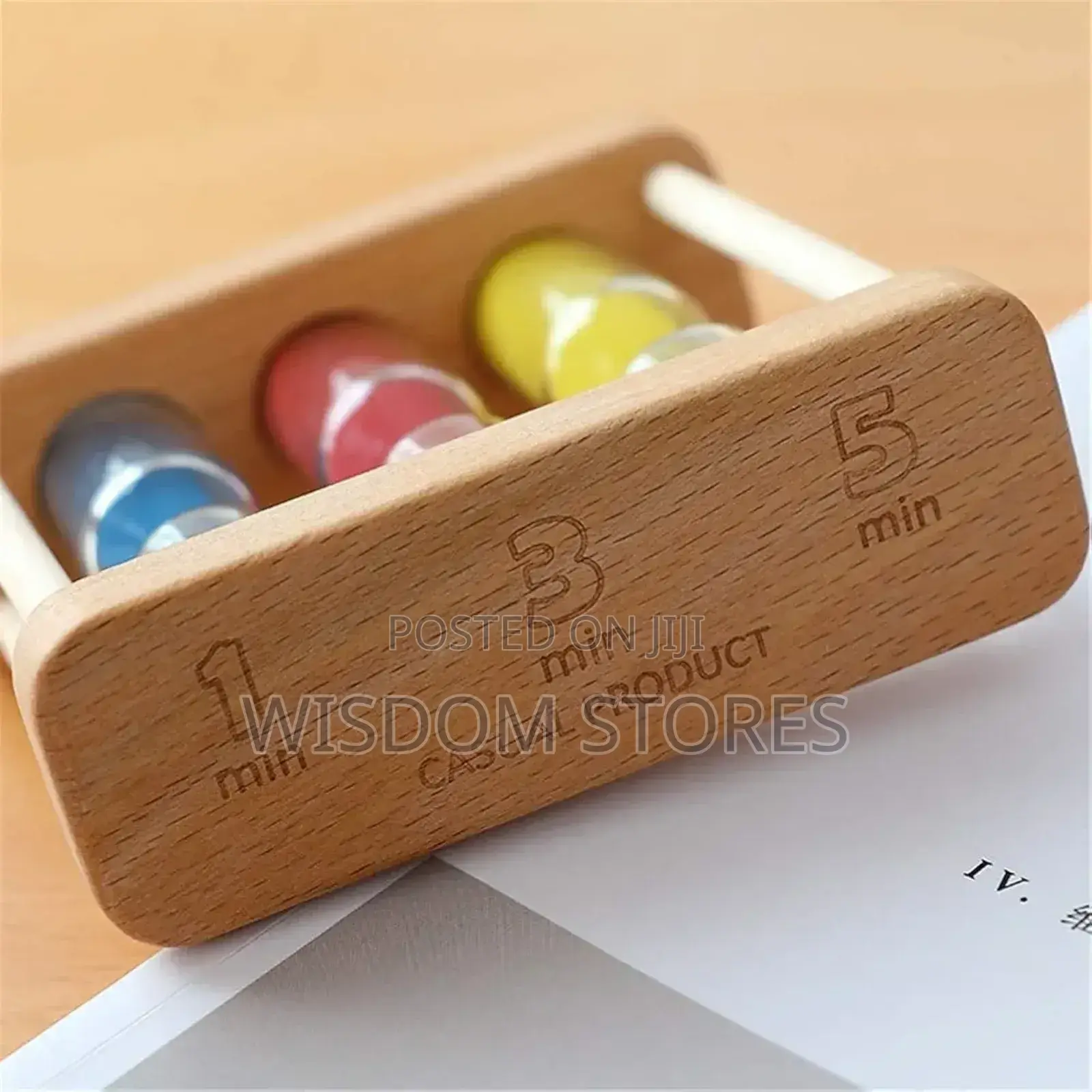 5 Minute Creative Mini Wooden Hourglass Clock