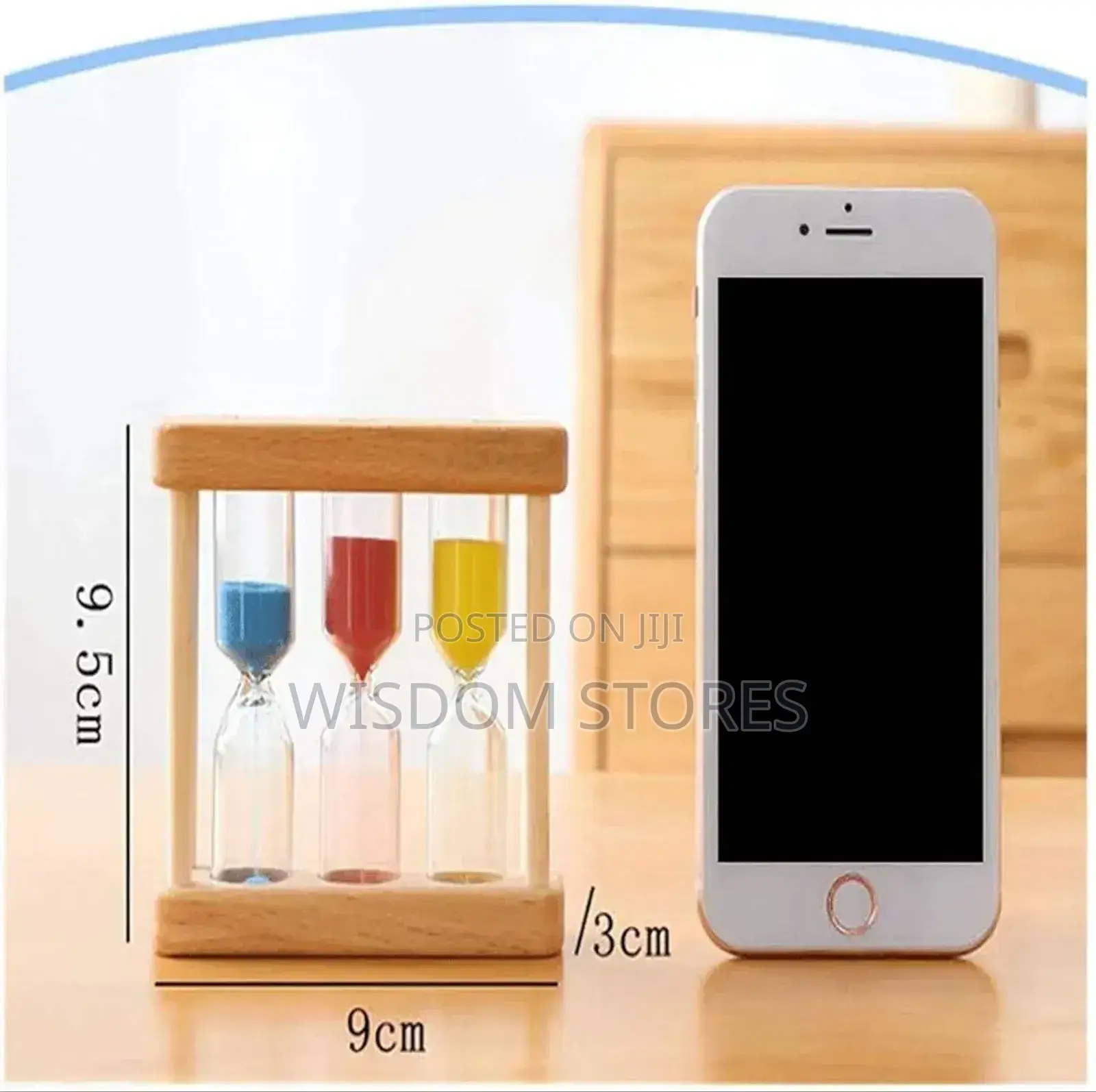 5 Minute Creative Mini Wooden Hourglass Clock