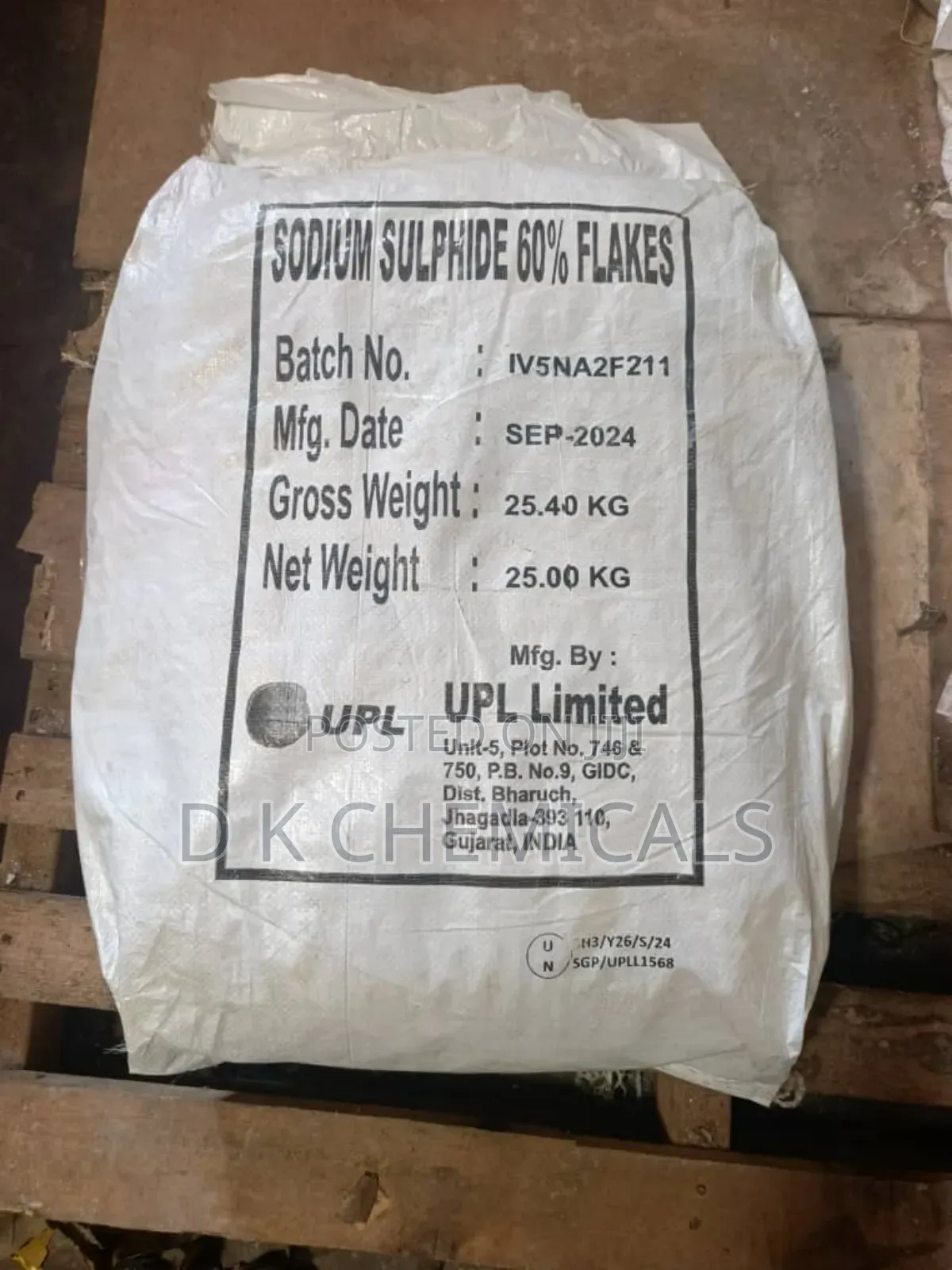 Sodium Sulphide 60% Flakes